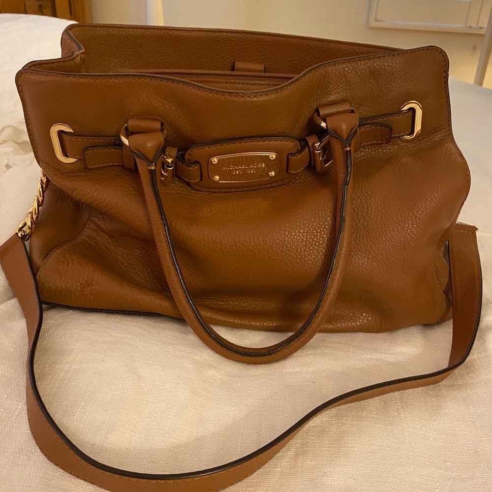 Michael Kors Genuine Leather Satchel